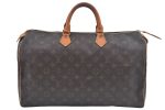 Authentic Louis Vuitton Monogram Speedy 40 Hand Boston Bag Old Model LV L0520 Sale