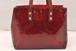 Authentic Louis Vuitton Vernis Reade PM Hand Bag Red M91088 LV 5554K Hot on Sale