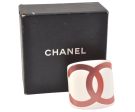 Authentic CHANEL Bangle CC Logos CoCo Mark Bracelet Plastic Pink White Box 1755L Online Hot Sale