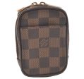 Authentic Louis Vuitton Damier Etui Okapi PM Camera Case Pouch N61738 LV 6558K Online Hot Sale