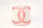 Authentic CHANEL Bangle CC Logos CoCo Mark Bracelet Plastic Pink White Box 1755L Online Hot Sale