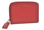 Authentic SAINT LAURENT Vintage Bifold Wallet Purse Leather Red 7675K For Discount