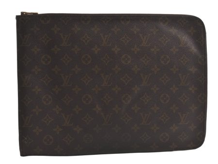 Authentic Louis Vuitton Monogram Poche Documents Document Case M53400 LV 5541K Online