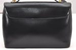 Authentic Christian Dior 2Way Shoulder Hand Bag Purse Leather Black CD 5523K For Discount