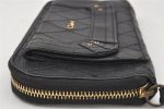 Authentic Chloe Vintage Paraty Long Wallet Purse Leather Black 5886K Online Hot Sale