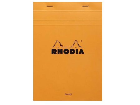 Rhodia No.16 Orange Notepad - A5, Plain Online