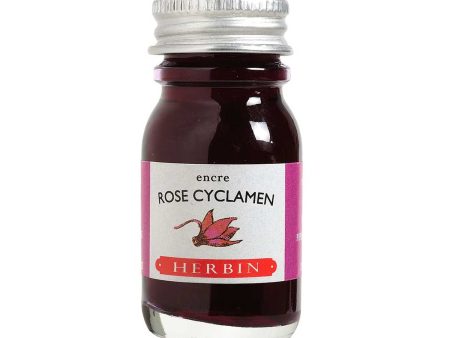 J. Herbin Rose Cyclamen Ink Bottle - 10ml Fashion