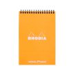 Rhodia Classic Spiral Orange Notepad - A5, Dotted on Sale