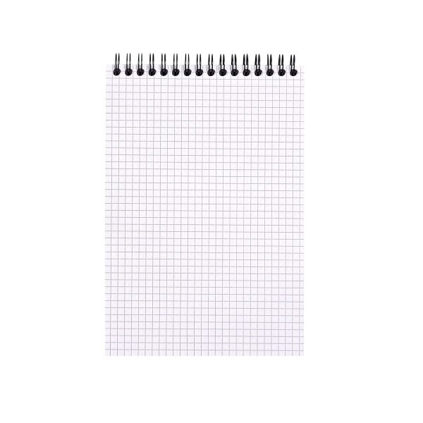 Rhodia Classic Spiral Black Notepad - A5, Squared on Sale