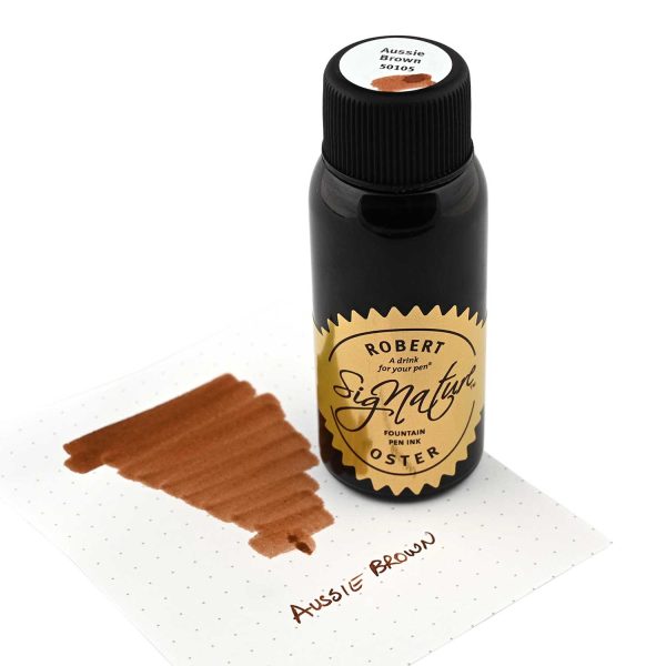 Robert Oster Signature Ink, Aussie Brown - 50ml Online now