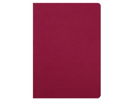 Clairefontaine Age Bag Essentials Red Staplebound Notebook - A4, Ruled Supply