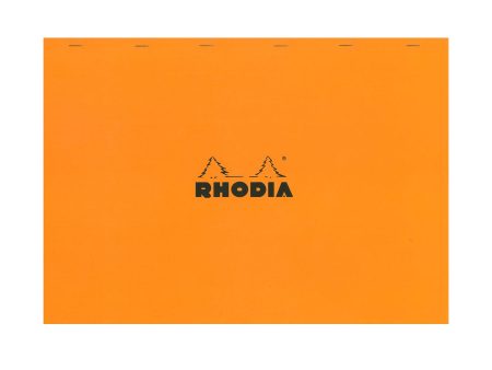 Rhodia No. 38 Orange Notepad - A3+, Squared Cheap