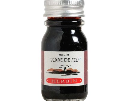 J. Herbin Terre De Feu Ink Bottle - 10ml Supply