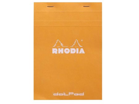 Rhodia No.16 Orange Notepad - A5, Dotted Hot on Sale