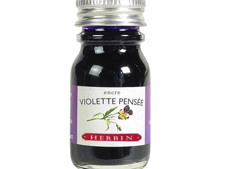 J. Herbin Violette Pensee Ink Bottle - 10ml Fashion