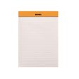 Rhodia No.16  Le R  Black Notepad - A5, Ruled Fashion