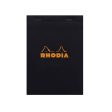 Rhodia No.16 Black Notepad - A5, Squared Sale