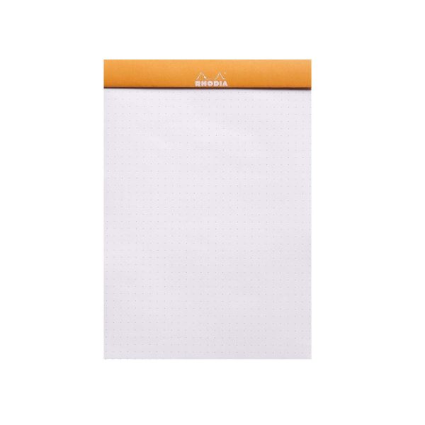 Rhodia No.16 Orange Notepad - A5, Dotted Hot on Sale