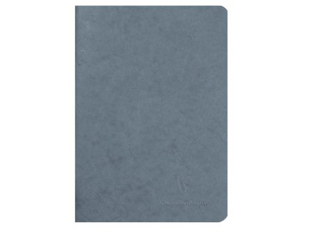 Clairefontaine Age Bag Essentials Gray Staplebound Notebook - A4, Ruled For Cheap