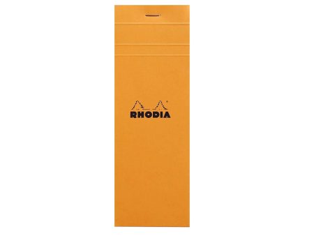 Rhodia No.8 Orange Notepad - Squared Fashion