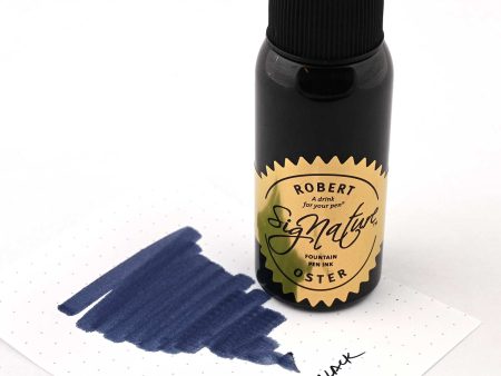 Robert Oster Signature Ink, Blue Black - 50ml on Sale