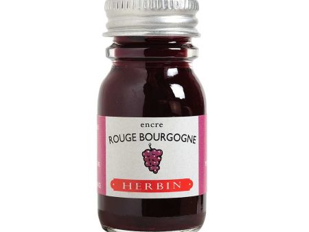 J. Herbin Rouge Bourgogne Ink Bottle - 10ml For Cheap