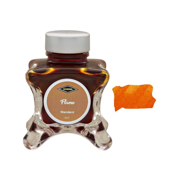 Diamine Inkvent Standard Ink Bottle, Flame - 50ml Fashion