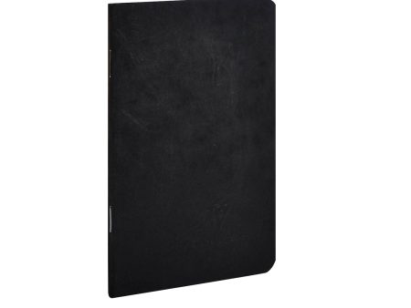 Clairefontaine Age Bag Essentials Black Staplebound Notebook - A5, Ruled on Sale