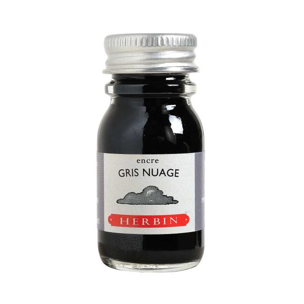 J. Herbin Gris Nuage Ink Bottle - 10ml Online now