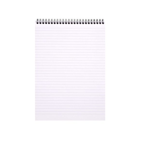 Rhodia Classic Spiral Black Notepad - A4, Ruled For Discount