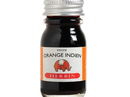 J. Herbin Orange Indien Ink Bottle - 10ml Hot on Sale