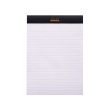 Rhodia No.16 Black Notepad - A5, Ruled Fashion