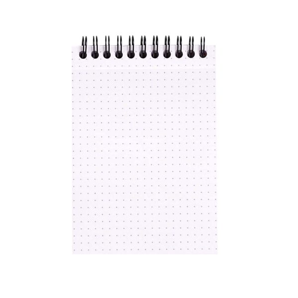 Rhodia Classic Spiral Black Notepad - A6, Dotted Online Hot Sale