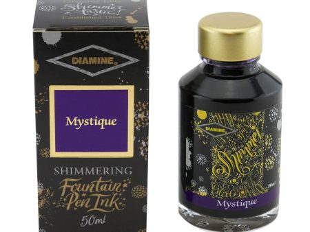 Diamine Shimmer Ink Bottle, Mystique - 50ml Discount