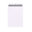 Rhodia Classic Spiral Black Notepad - A6, Squared on Sale