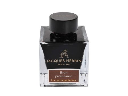 J. Herbin Scented Brun Prevenance Ink Bottle, Brown - 50ml Supply