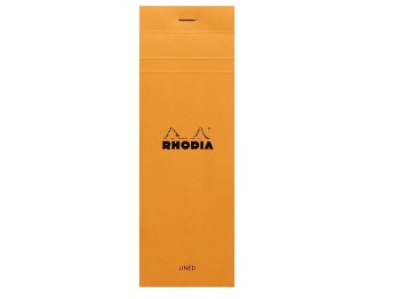 Rhodia No.8 Orange Notepad - Ruled Supply