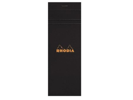 Rhodia No.8 Black Notepad - Squared For Sale