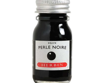 J. Herbin Perle Noire Ink Bottle - 10ml on Sale