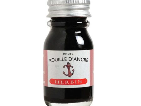 J. Herbin Rouille D Ancre Ink Bottle - 10ml on Sale